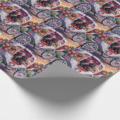 Portuguese Water Dog Valentine's Day ラッピングペーパー (角)