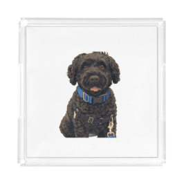 Portuguese Water Dogs Anime Anemi Acrylic Tray アクリルトレー