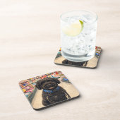 Portuguese Water Dogs Anime Anemi Coasters Set 6 コースター (右側)
