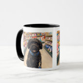Portuguese Water Dogs Anime Coffee Mug マグカップ (正面左)