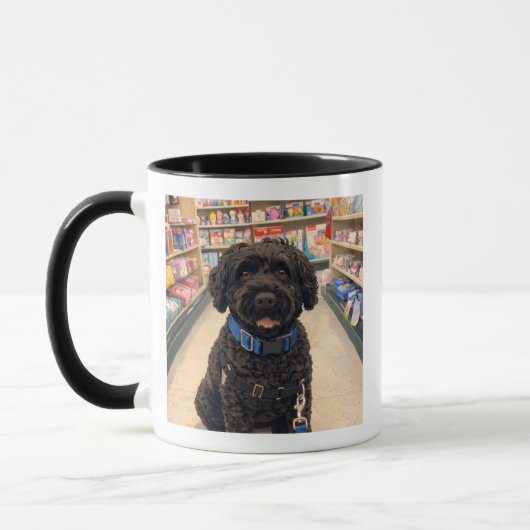 Portuguese Water Dogs Anime Coffee Mug マグカップ (左)