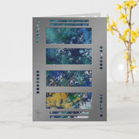 PortView カード (黄色い花)