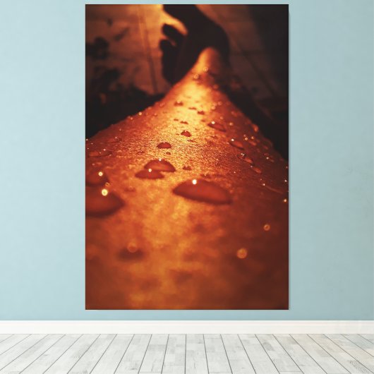 Pós-chuva キャンバスプリント (インサイチュ (ウッドフロア))