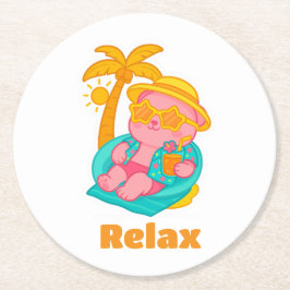 Posa vasos ラウンドペーパーコースター