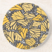 Posavaso estampado mariposa monarca コースター (正面)
