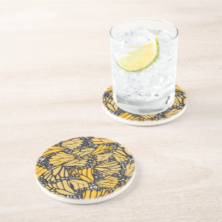 Posavaso estampado mariposa monarca コースター
