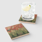 Posavaso green ストーンコースター (横)