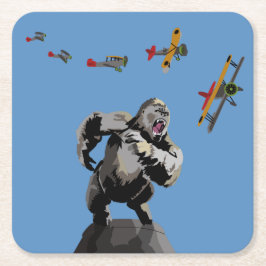 Posavasos Cuadrado De Papel King スクエアペーパーコースター