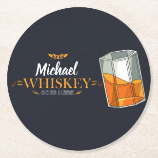 Posavasos de cartón ラウンドペーパーコースター