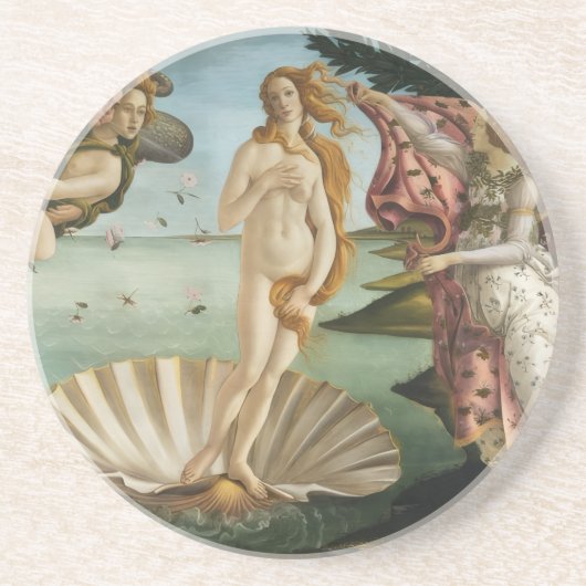 Posavasos de El nacimiento de Venus de Sandro コースター (正面)