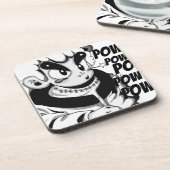 Posavasos de plástico duro コースター (左側)