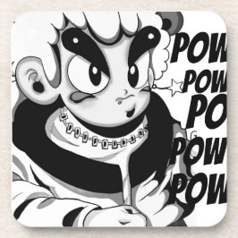 Posavasos de plástico duro コースター