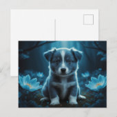 Poscards Chat Bleu ポストカード (正面/裏面)