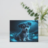 Poscards Chat Bleu 02 ポストカード (スタンド正面)