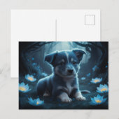 Poscards Chat Bleu 04 ポストカード (正面/裏面)