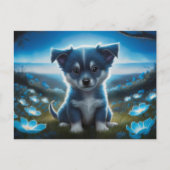 Poscards Chat Bleu 05 ポストカード (正面)