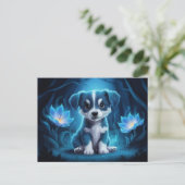 Poscards Chat Bleu 07 ポストカード (スタンド正面)