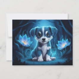 Poscards Chat Bleu 07 ポストカード