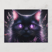 Poscards Chat Mauve 04 ポストカード (正面)