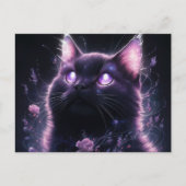 Poscards Chat Mauve 05 ポストカード (正面)