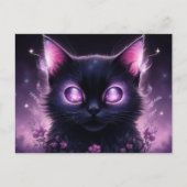Poscards Chat Mauve 09 ポストカード (正面)