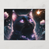 Poscards Chat Mauve 10 ポストカード (正面)