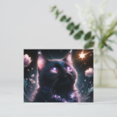 Poscards Chat Mauve 10 ポストカード (スタンド正面)