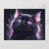 Poscards Chat Mauve 12 ポストカード (正面)