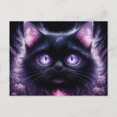 Poscards Chat Mauve 13 ポストカード (正面)