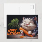 Poscards Happy Birthday Petit Chat 11 ポストカード (正面/裏面)