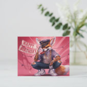 Poscards Happy Birthday Renard 02 ポストカード (スタンド正面)