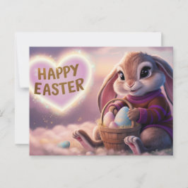 Poscards Happy Easter Lapin 03 ポストカード