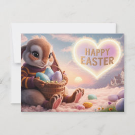 Poscards Happy Easter Lapin 06 ポストカード