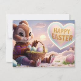 Poscards Happy Easter Lapin 10 ポストカード