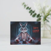 Poscards Happy Easter Lapin Oeuf Horror 05 ポストカード (スタンド正面)