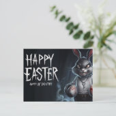 Poscards Happy Easter Lapin Oeuf Horror 07 ポストカード (スタンド正面)