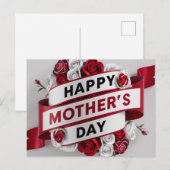 Poscards Mother's Day Fleur 03 ポストカード (正面/裏面)