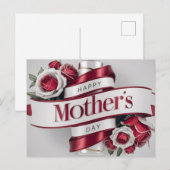 Poscards Mother's Day Fleur 06 ポストカード (正面/裏面)