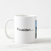 Poseidon…. 私を見て下さい! コーヒーマグカップ (左)