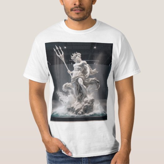 Poseidón, el dios del océano tシャツ (正面)