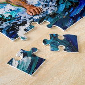 Poseidon God of the Sea ジグソーパズル (側面)