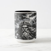 Poseidon — Lord of the Deep by BurnsInHell ツートーンマグカップ (中央)