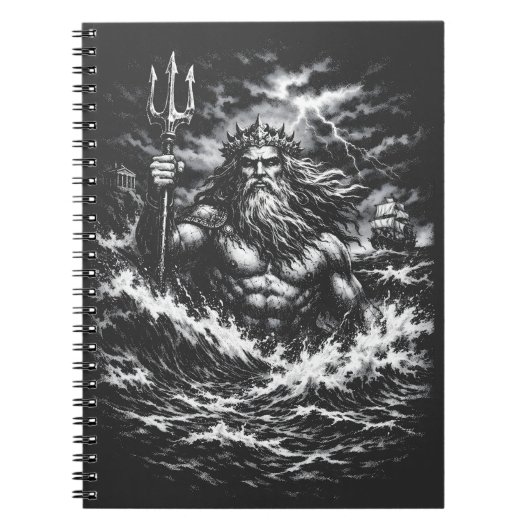 Poseidon — Lord of the Deep by BurnsInHell ノートブック (正面)