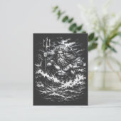 Poseidon — Lord of the Deep by BurnsInHell ポストカード (スタンド正面)