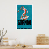 Poseidon - Matchbox Print - Czech Wall Art ポスター (キッチン)
