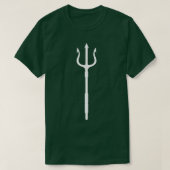 Poseidon Trident  Neptune Greek God Costume Design Tシャツ (デザイン正面)