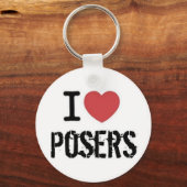 Posersキーチェーンのカバーバンド キーホルダー (正面)