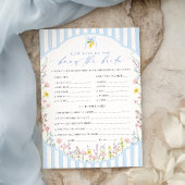 Posey How Well Do You Know The Bride Game 招待状