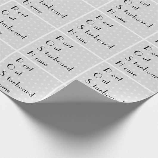 POSHポートアウトスターボードホーム ラッピングペーパー (角)