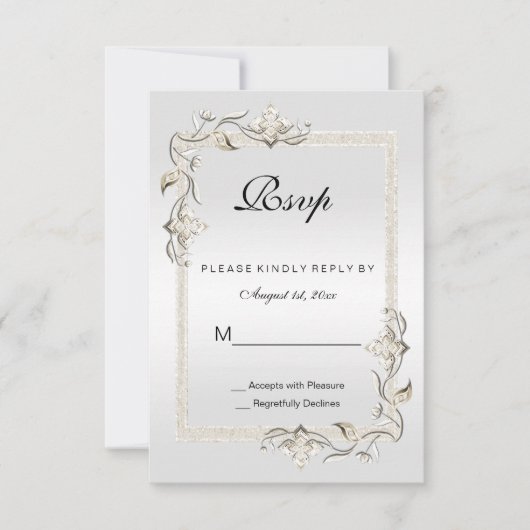 Posh 70thプラチナ誕生日RSVP (正面)